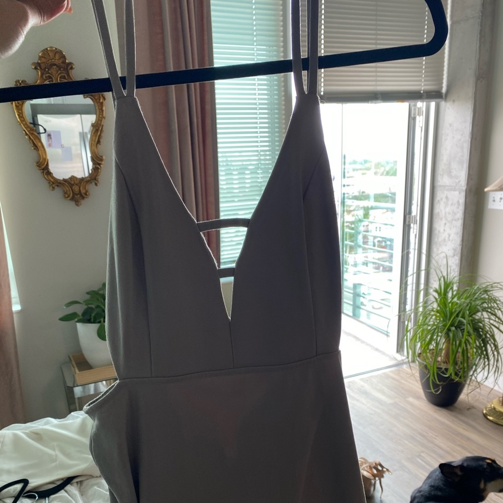 Gray Dress